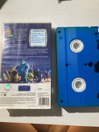 Cinta VHS Monstruos S.A.