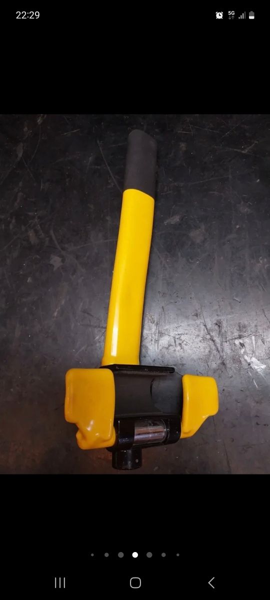 Barra antirrobo coches