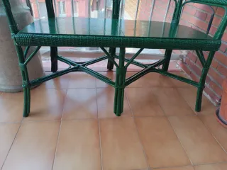 Sofá Antiguo de mimbre