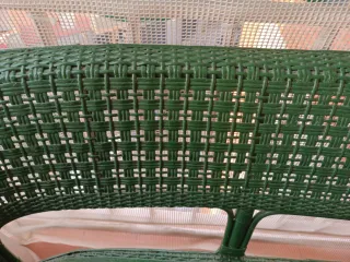 Sofá Antiguo de mimbre