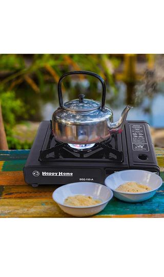 6 Estufa de butano portátil