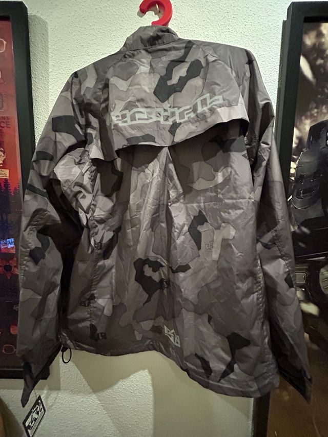 Chaqueta MTB Royal Army Camo Gris M