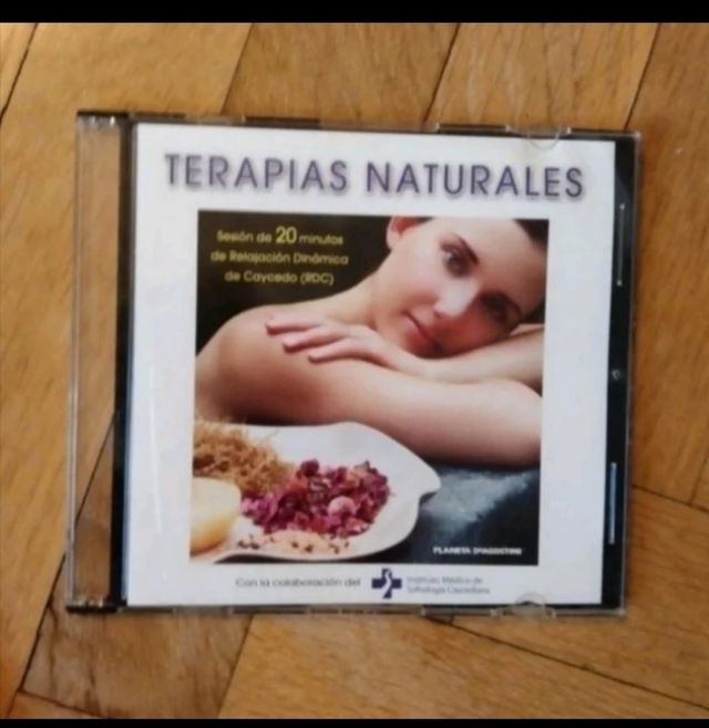 Libro Manual de Shiatsu y CD de terapias natur