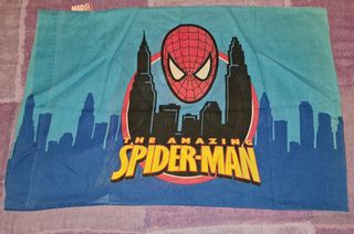 Cortinas y juego de cama Spider man