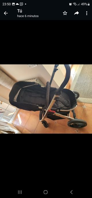 carrito duo: cuco+silla de paseo