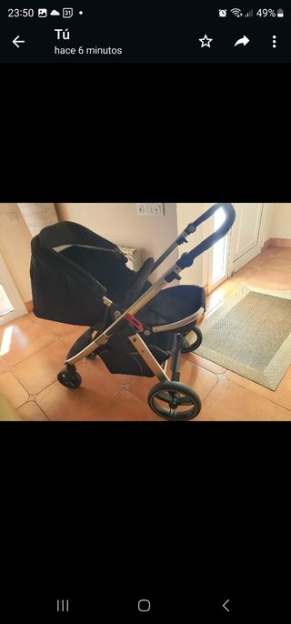 carrito duo: cuco+silla de paseo