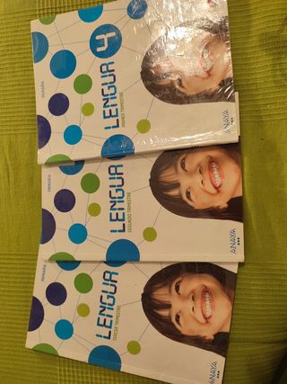 Libro Lengua 4 primaria Anaya como nuevo