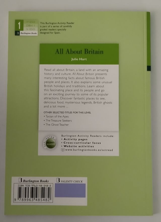 LIBRO ALL ABOUT BRITAIN