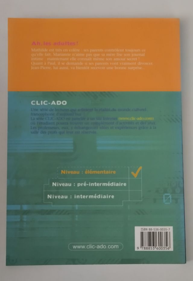 LIBRO CLIC-ADO - Ah, les adultes!