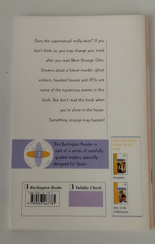 LIBRO MORE STRANGE TALES
