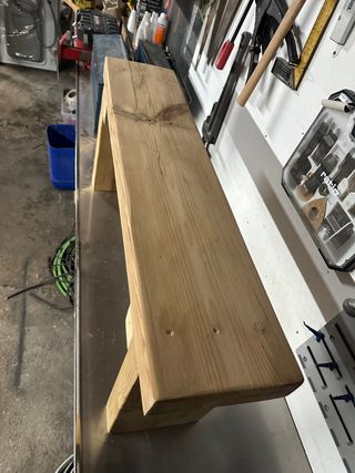 banco, consola, recibidor madera maciza