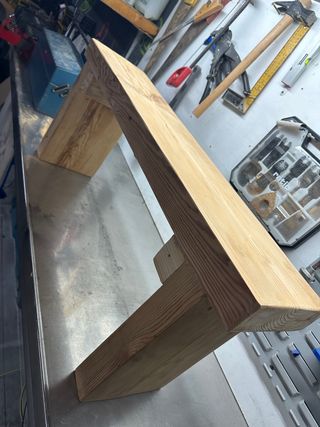 banco, consola, recibidor madera maciza