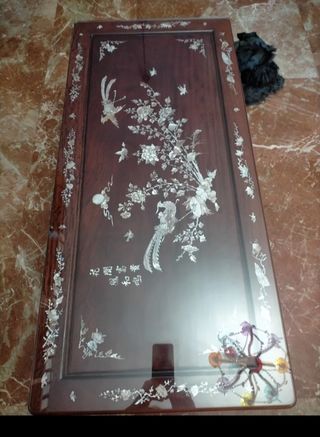 MUEBLES COMEDOR CHINOS NACAR