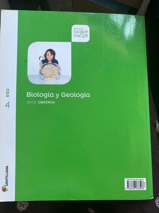 Libro Biologia y Geologia Santillana