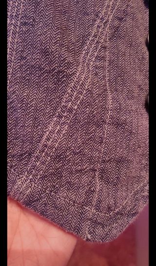 Chaleco vaquero gris