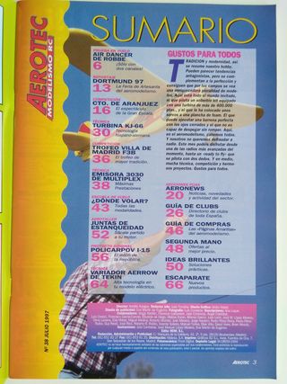 Aeromodelismo AEROTEC Nº38 Policarcov I-15