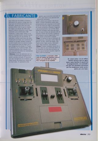 Aeromodelismo AEROTEC Nº38 Policarcov I-15