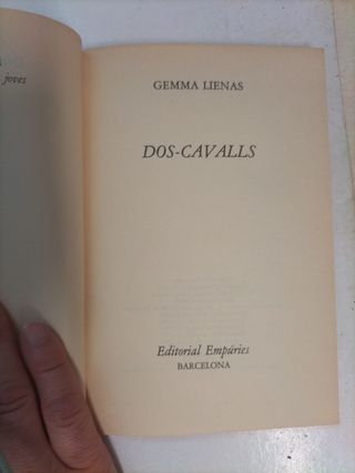L'odisea de Gemma Lienas