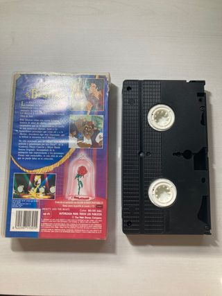 Cinta VHS La Bella y La Bestia
