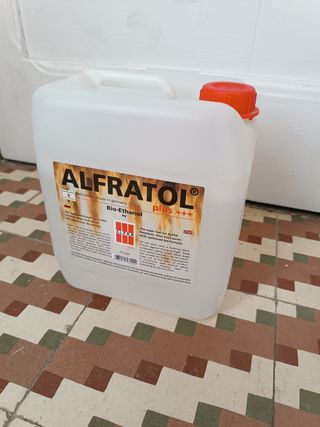 Chimenea decorativa de bioalcohol