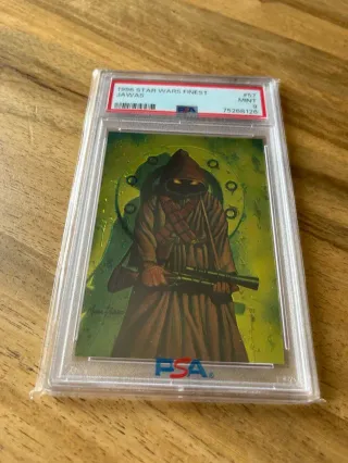 🚀 Topps Chrome Star Wars Jawas 👉 PSA 9