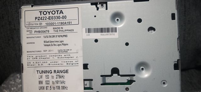 Gps Toyota Yaris y Subaru