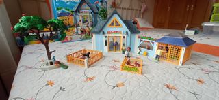 Clínica Veterinaria Playmobil y dos módulos más