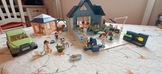 Clínica Veterinaria Playmobil y dos módulos más