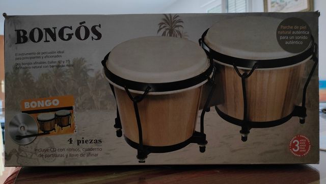 Set de bongos.