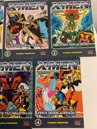 X-men patrulla x tapa blanda vol 1,2,3,4y 5