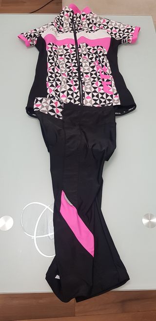 Conjunto ciclismo bici mujer