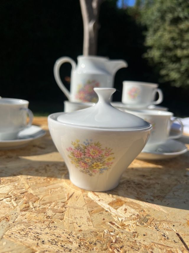 CONJUNTO DE CAFE PORCELANA BAVARIA