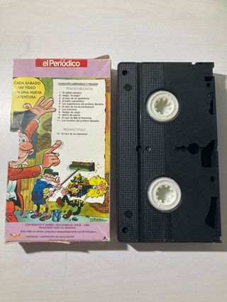 Cinta VHS Mortadelo y Filemón