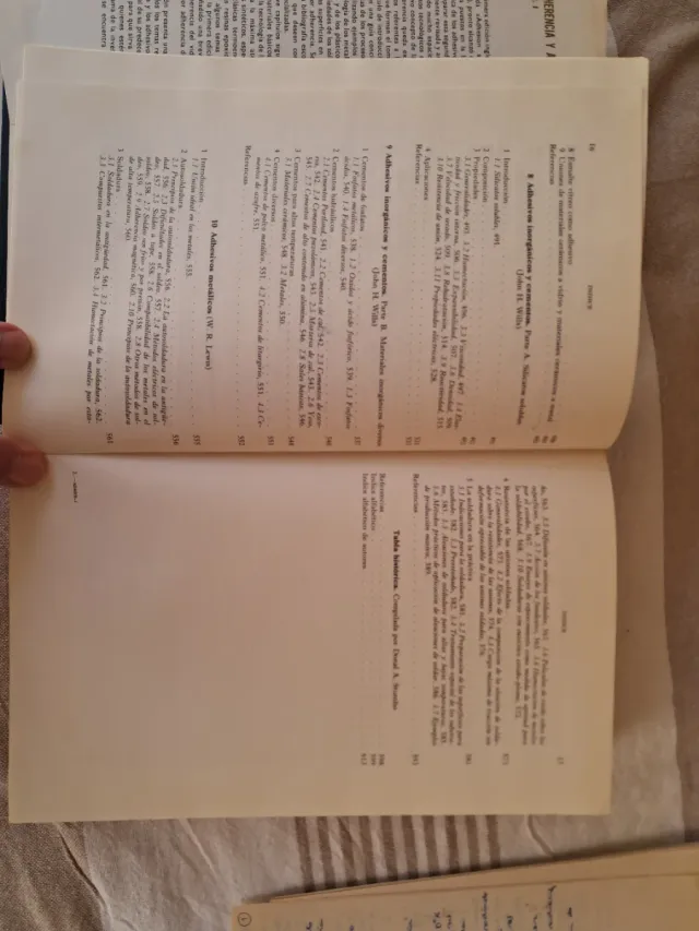 Adherencia y Adhesivos volumen I uno