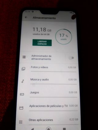 Xiaomi mi A2 lite 4gb ram 64gb interna