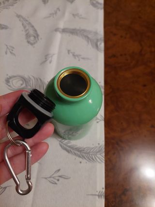 Cantimplora 330 ml Aluminio. Nueva