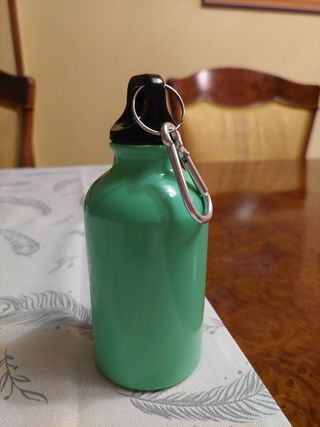Cantimplora 330 ml Aluminio. Nueva
