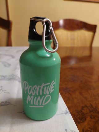 Cantimplora 330 ml Aluminio. Nueva