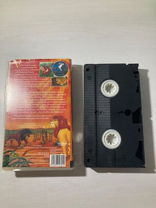 Cinta VHS El Rey Leon 2