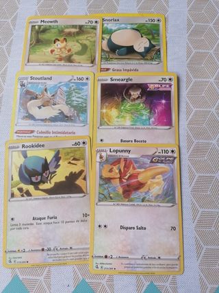 Intercambio cartas POKEMON