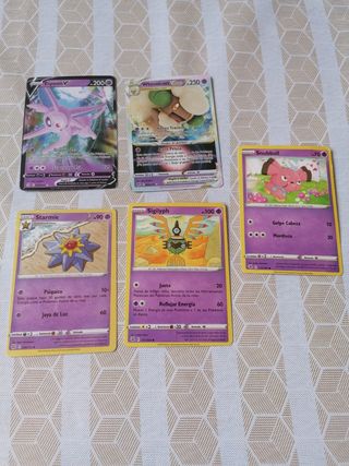 Intercambio cartas POKEMON