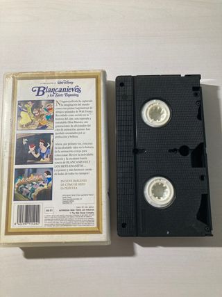 Cinta vhs Blancanieves y los siete enanitos