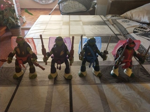 Figuras tortugas ninja