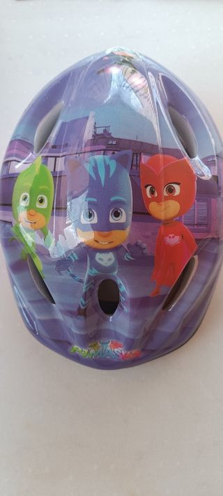 Casco bicicleta infantil Pjmasks