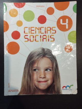 4 Primaria. Ciencias sociais. Ed. Anaya