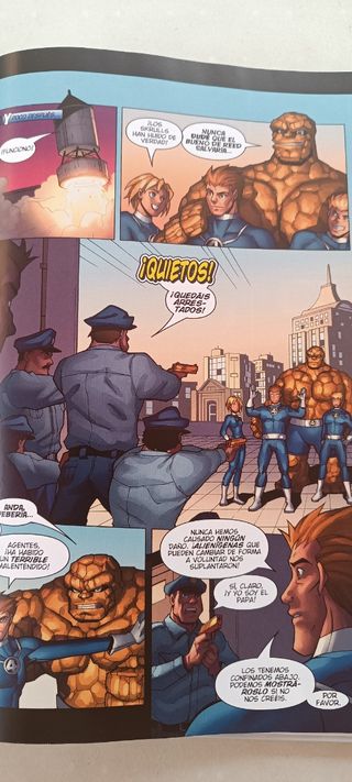 Comic Marvel 4 fantasticos Panini