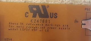 Fuente TV LG 37LH5000