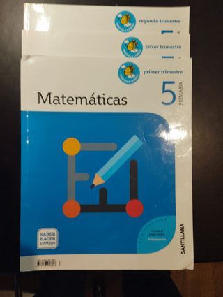 5 Primaria. Matemáticas (3 trim). Ed. Santillana