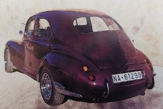 Peugeot 203 custom. 1955