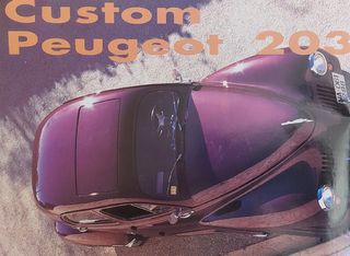 Peugeot 203 custom. 1955